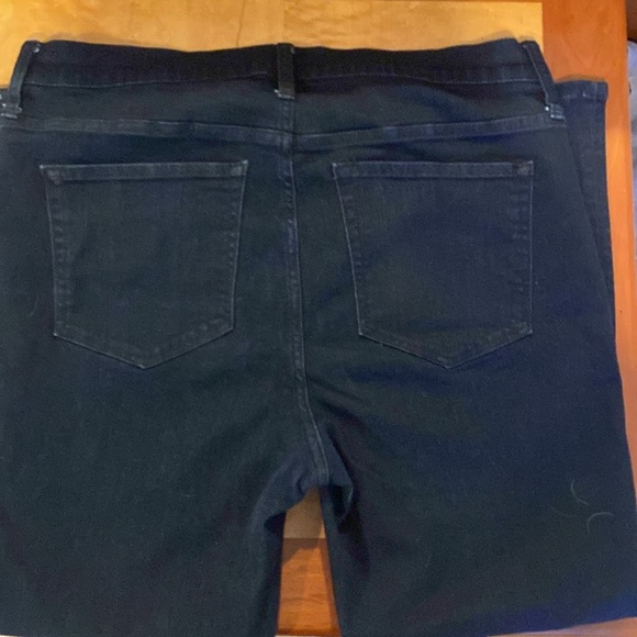 JCREW dark rinse button fly cropped flare jeans size 32 - Picture 6 of 6